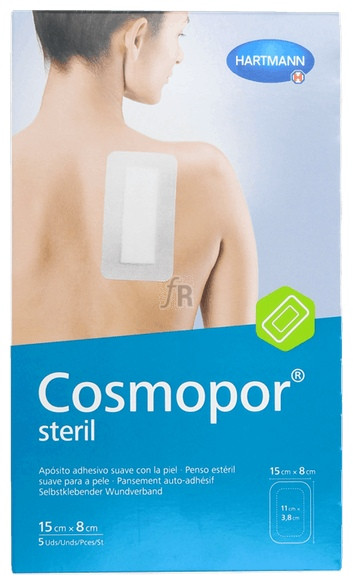 Cosmopor Steril Aposito Esteril 15 Cm X 8 Cm 5