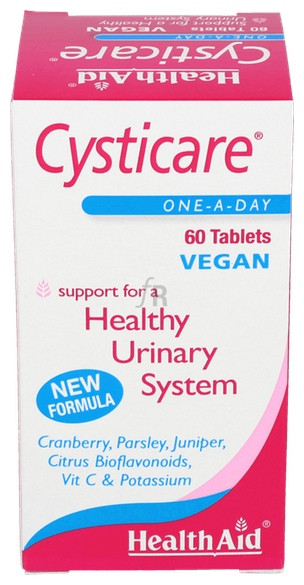 Cysticare 60 Comprimidos - Health Aid