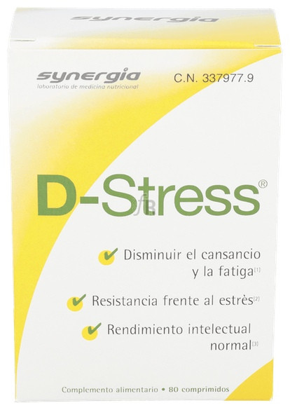 D- Stress Complemento Alimenticio 80 Comp - Varios