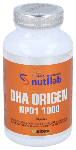 Dha Origen Npd1 60 Cápsulas Nutilab - Varios