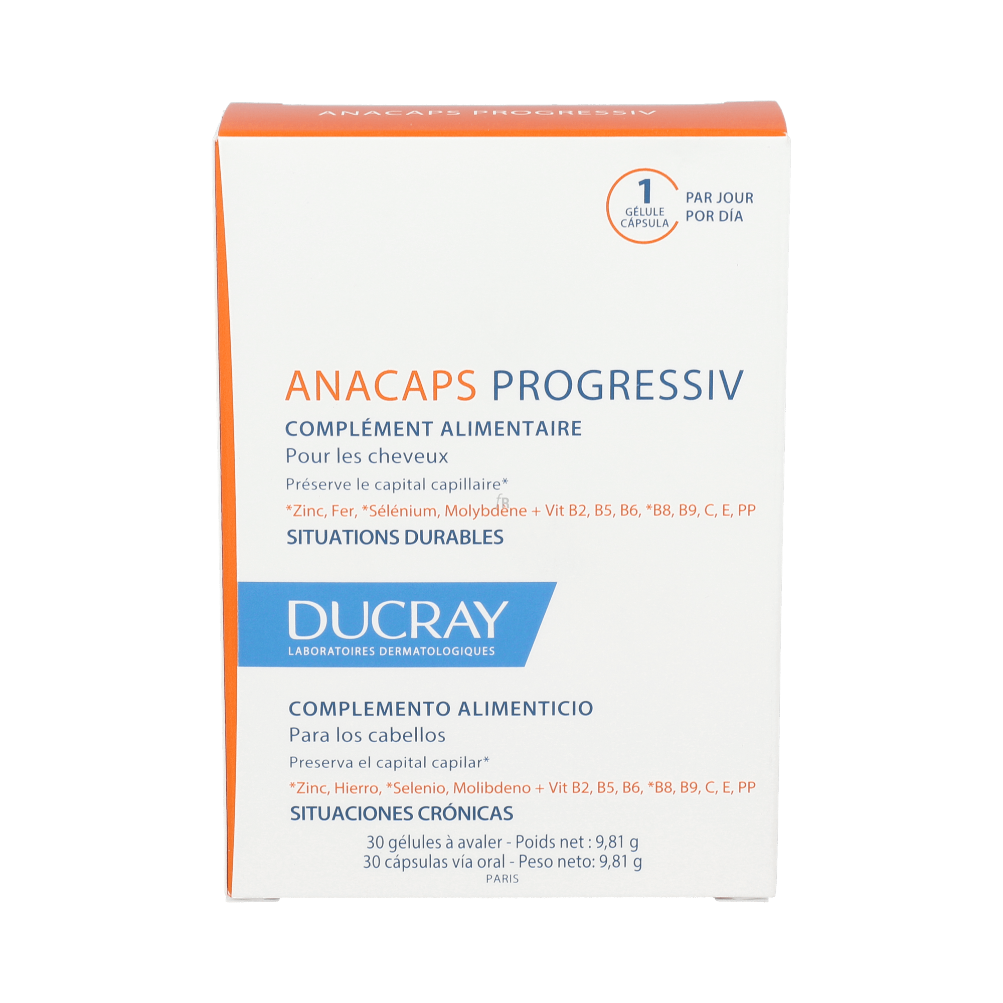 Ducray Anacaps Progressiv 30 Caps