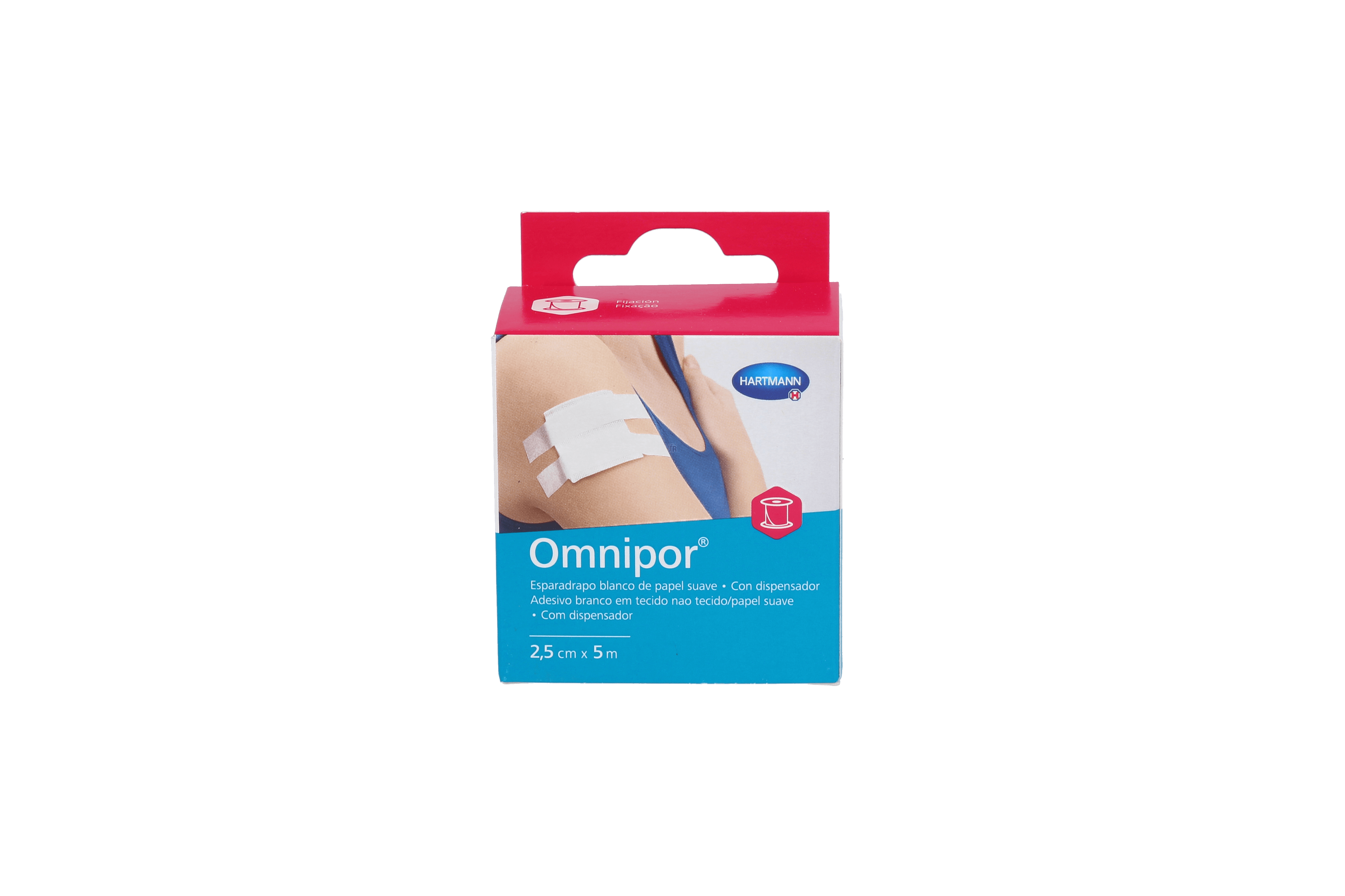 Esparadrapo Omnipor 5Mx2.5Cm Dispens.