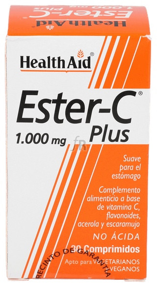 Ester-C Plus 1.000 mg 30 Comprimidos - Health Aid