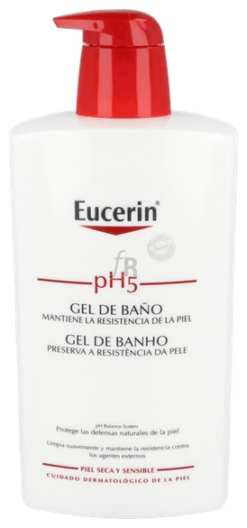Eucerin Piel Sensible Ph-5 Gel De Baño 1 L - Beiersdorf