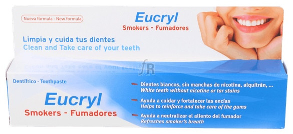 Eucryl Fumadores Crema Dentifrica 75 Ml - Varios