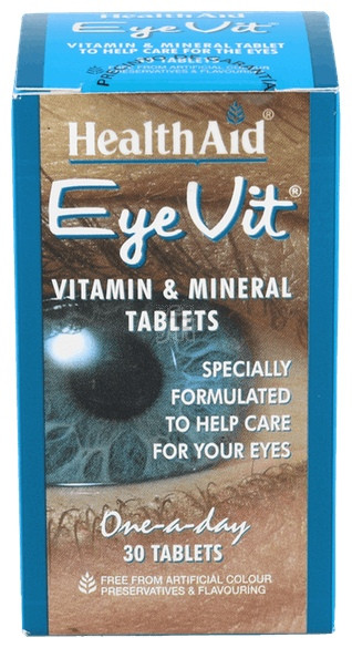 EyeVit 30 Comprimidos - Health Aid