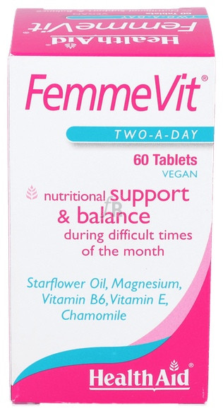 FemmeVit 60 Comprimidos - Health Aid