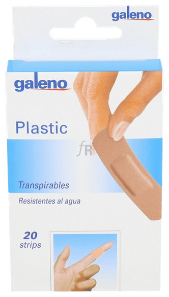 Galeno Tiras Protec Plastic Aposito Adhesivo 20 Unidades2 Tamaños Col - Farmacia Ribera