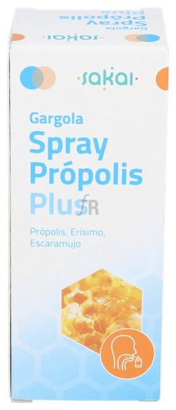 Gargola Spray Plus Propolis 30 Ml. - Sakai
