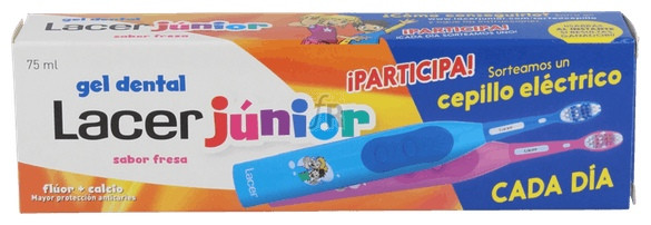 Gel Junior Fresa 75 Ml. - Lacer