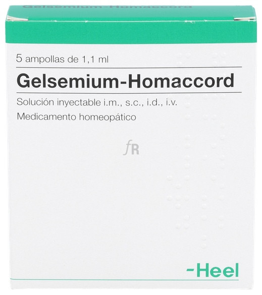Gelsemium-Homaccord 5 ampollas 1,1 ml