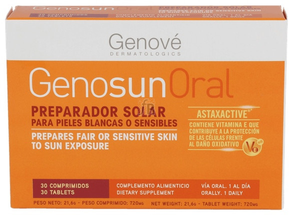 Genosun Oral 30 Comp - Genove