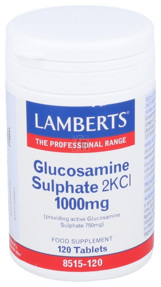 Glucosamine Sulphate 1000 Mg 120 Tabletas Lamber