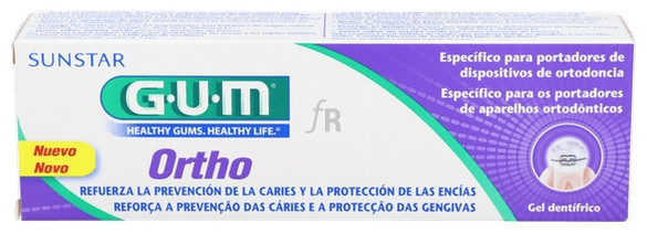 Gum Ortho Gel Dentifrico 75 Ml - Farmacia Ribera