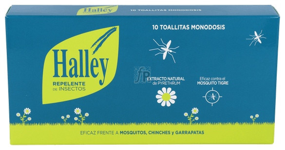 Halley Repel Insecto Toallitas - Varios