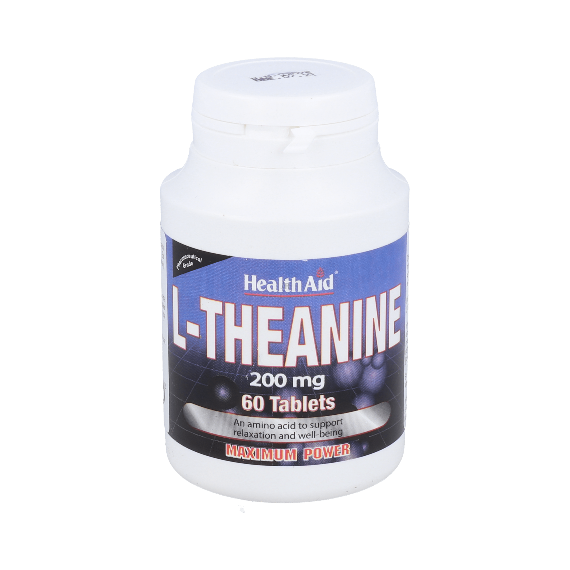Health Aid 802103 L-Teainina 200 Mg 60 Comp