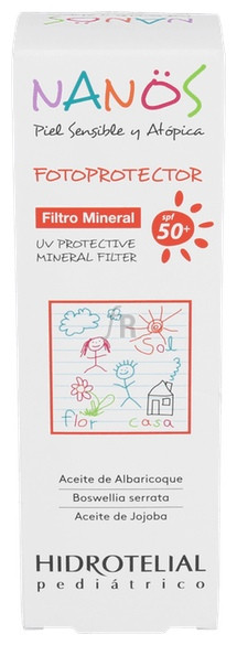 Hidrotelial Nanos Fotoprotector Mineral Fps 50+ - Inifarco Cosmeceuticals