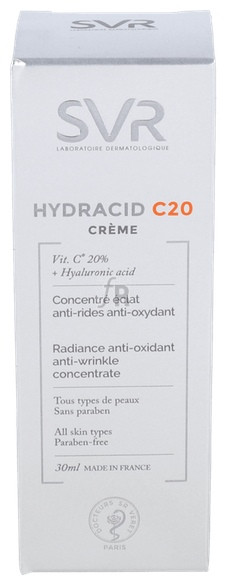 Hydracid C20 Crema 30Ml Svr - Varios