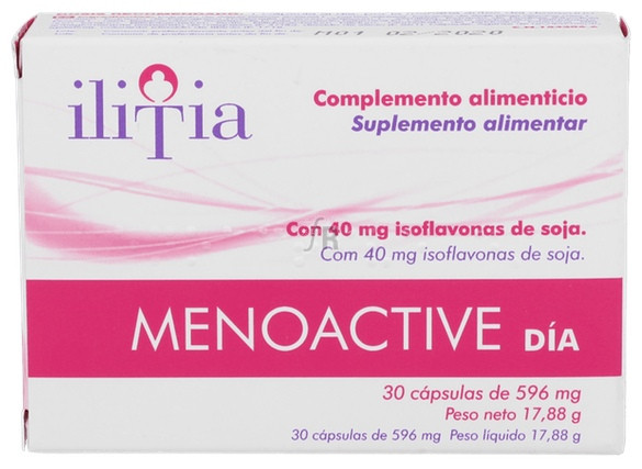 Comprar Ilitia Menoactive Dia 30 Caps | Farmacia Ribera