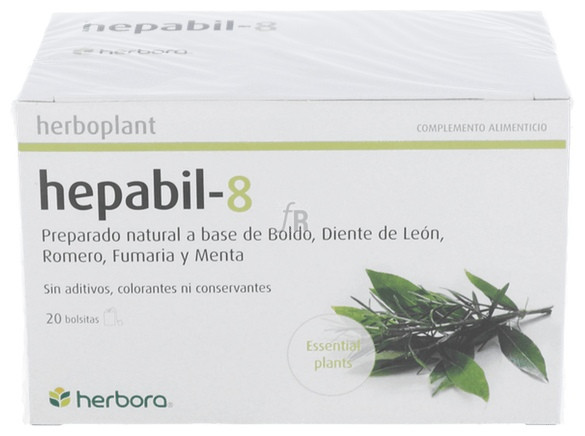 Inf.Herboplant Hepabil Nº 8 20Sbrs - Herbora