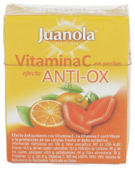 Juanola Perlas Vitamina C Sabor Naranja