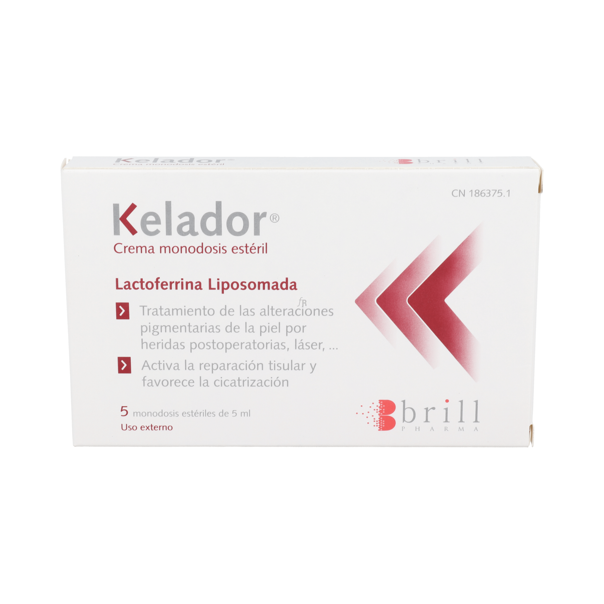 Kelador Crema Monod Esteril 5X5 Ml