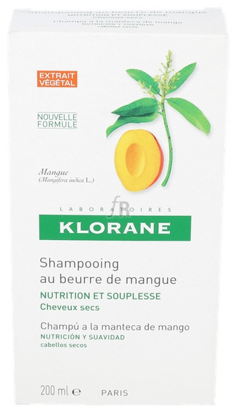 Klorane Champu Mango Nutritivo - Pierre-Fabre