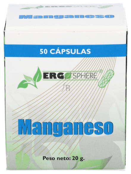 Manganeso Ergosphere 50 Cápsulas