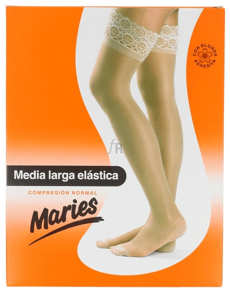 Media Maries Larga Blonda Compresion Normal Neg T-4 - Laboratorios Milo