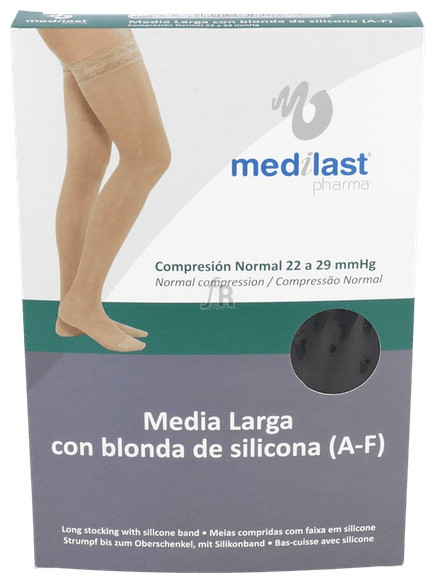 Medilast Media Larga Blonda Negra T/M - Medilast