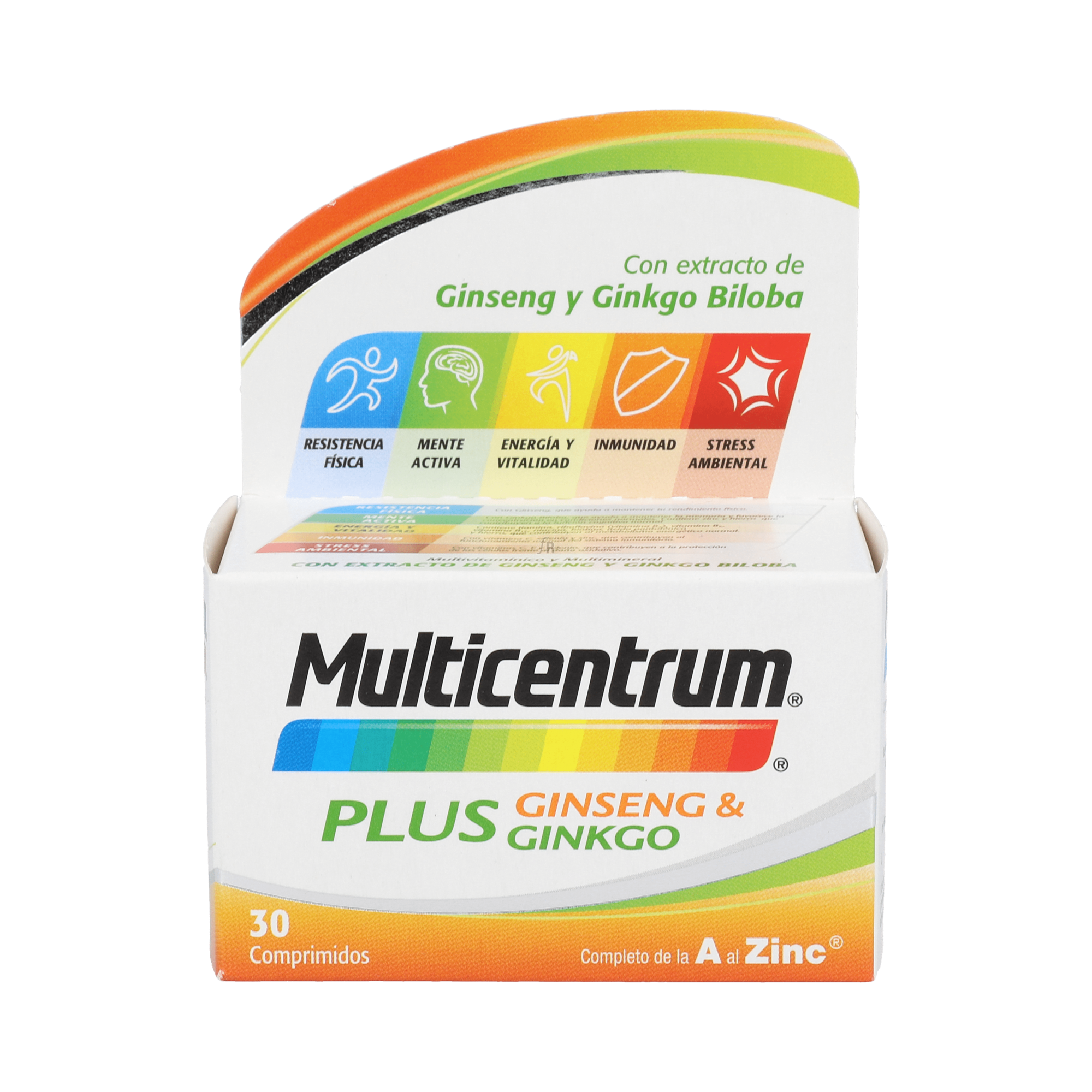 Multicentrum Plus Ginseng&Ginkgo 30 Comp