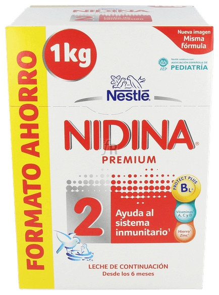 Nestlé Nidina 2 Premium 1Kg - Farmacia Ribera