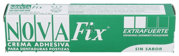 Novafix Extra Fuerte Adhesivo Protesis Dental 45 G - Farmacia Ribera