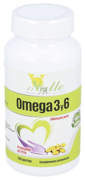 Omega 3 Y Omega 6 (A.De Borraja Y Salmon)120Perlas