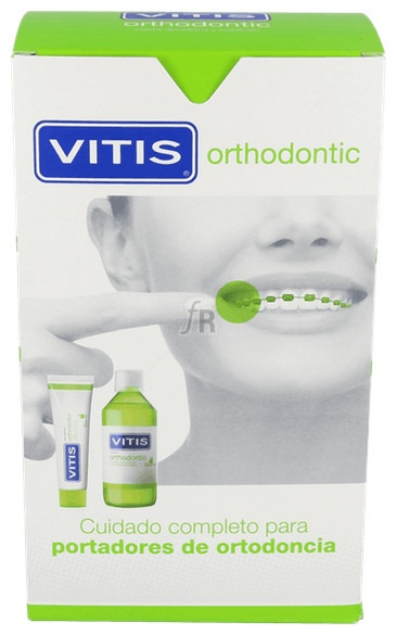 Pack Vitis Orthodontic Pasta 100 Ml +Colut 500 - Vitis