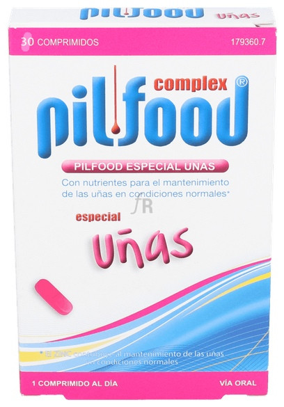 Pil-Food Uñas 30 Comprimidos - Farmacia Ribera
