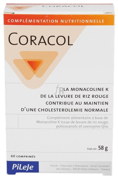 Coracol 60 Comprimidos - Pileje