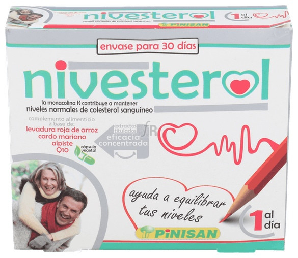 Pinisan Nivesterol, 30 Cápsulas - Farmacia Ribera