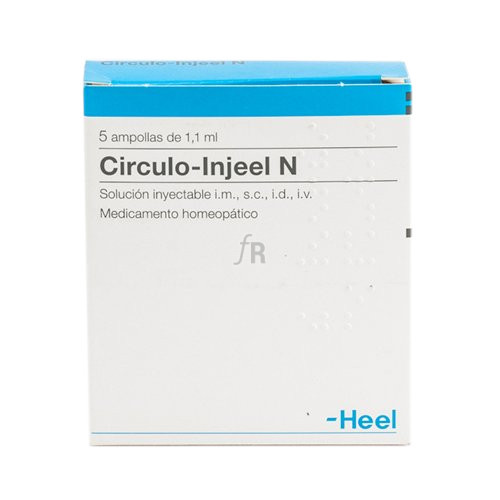 Circulo-Injeel N 5 ampollas 1,1 ml