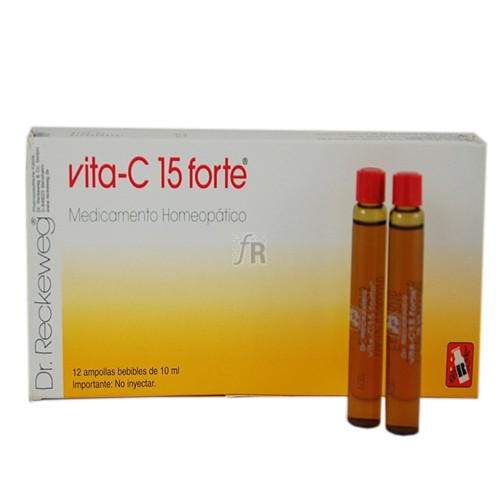 Vita-C 15 Forte 12 Ampollas Dr. Reckeweg