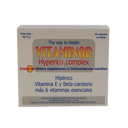 Hyperico Complex Vitaminor 60 Cápsulas