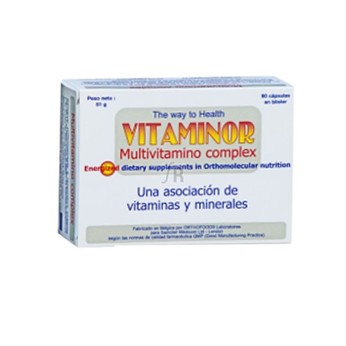 Multivitamino Complex 60 Capsulas Vitaminor In T