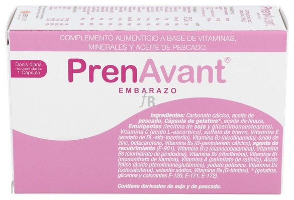 Prenavant Embarazo 30 Capsulas - Varios