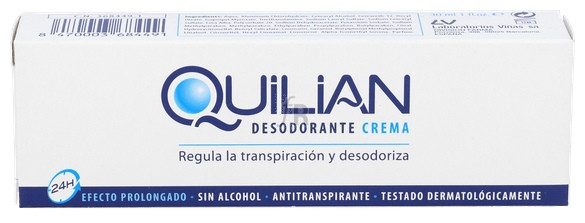 Quilian Crema Antisudorante 30 - Laboratorios Viñas