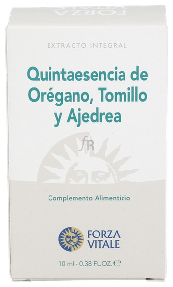 Quinta Esencia Oregano-Tomillo-Ajedrea 10 Ml. - Forza Vitale