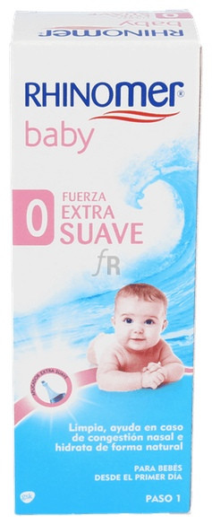 Rhinomer Baby Fuerza 0 Extrasuave 115 ml - limpieza nasal para bebés