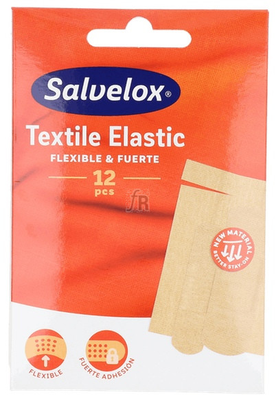 Salvelox Textil Elastico Surtido 12 Apositos - Varios