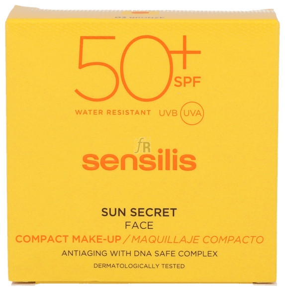 Sensilis Sun Secret Maquillaje Compacto Spf50+ Golden 10Gr - Farmacia Ribera