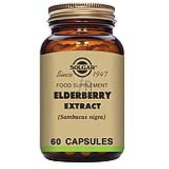 Solgar Sauco-Baya-(Elderberry-Sambuca Nigra) 60Ve