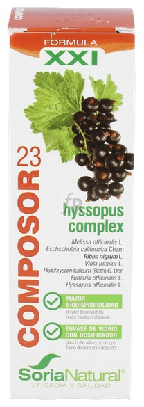 Composor 23 Hyssopus Complex Gotas 50 ml.- Farmacia Ribera 